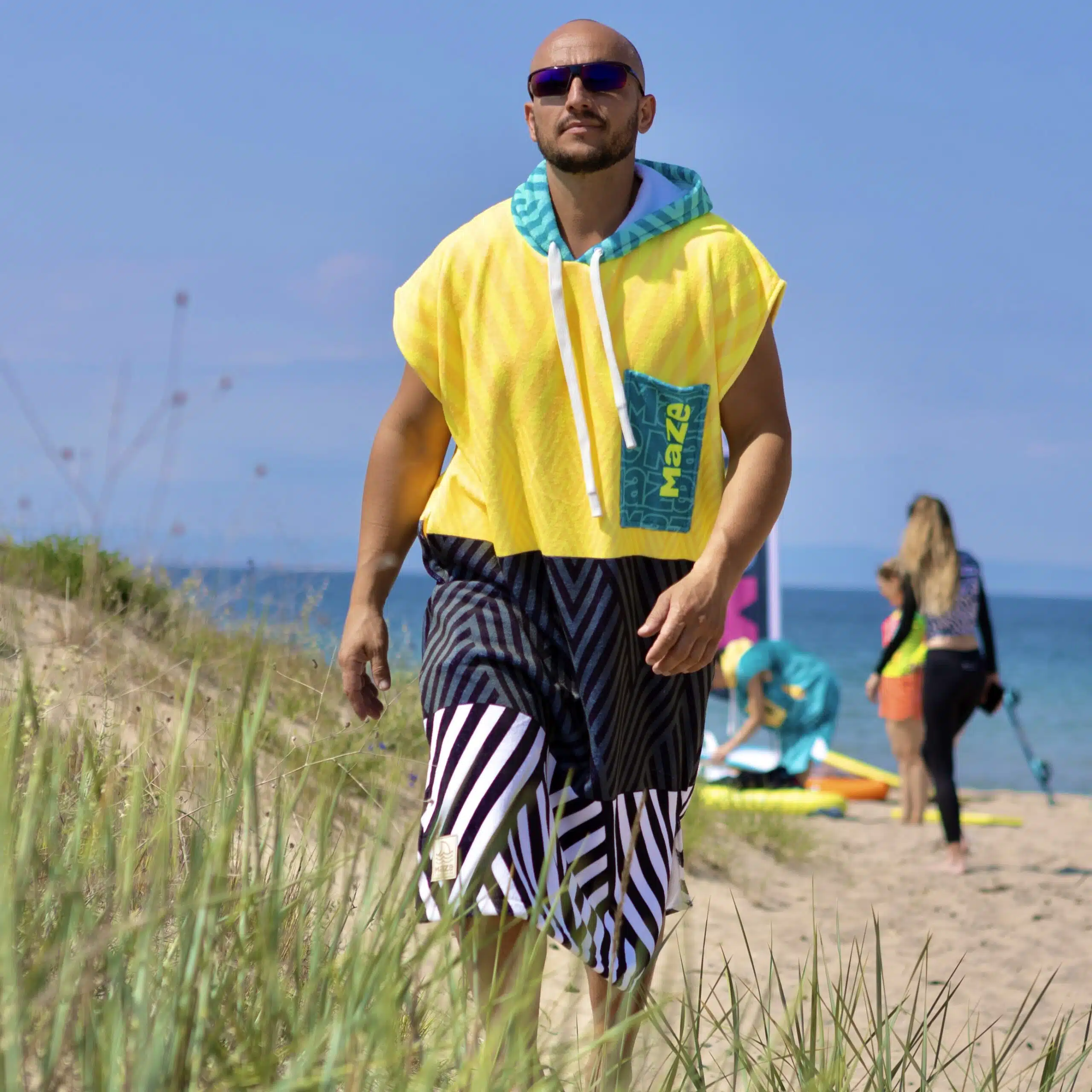 ПОНЧО MAZE BLUE LAGOON