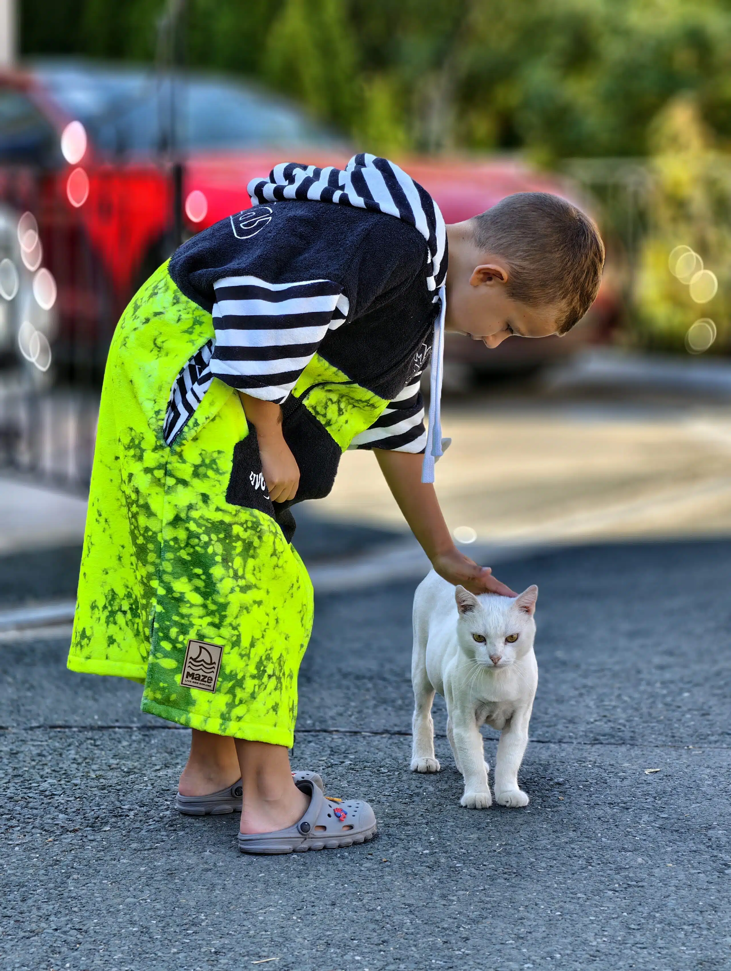 ДЕТСКО ПОНЧО MAZE ELECTRIC ZIP