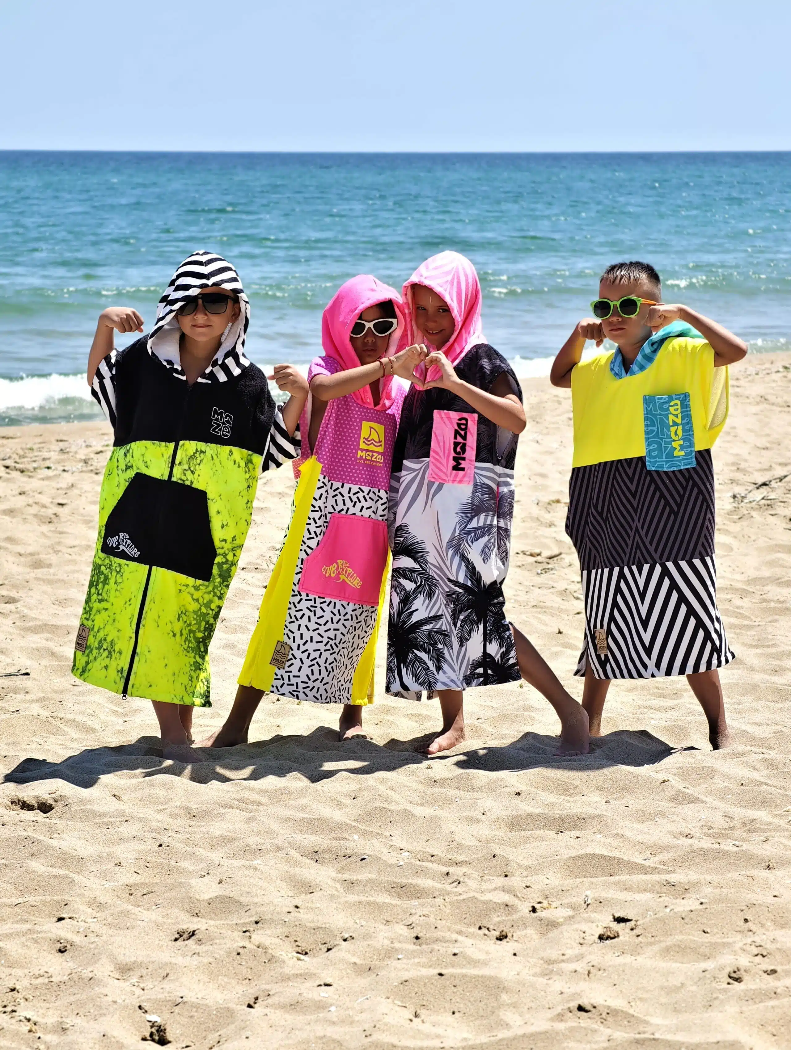 ДЕТСКО ПОНЧО MAZE ELECTRIC ZIP