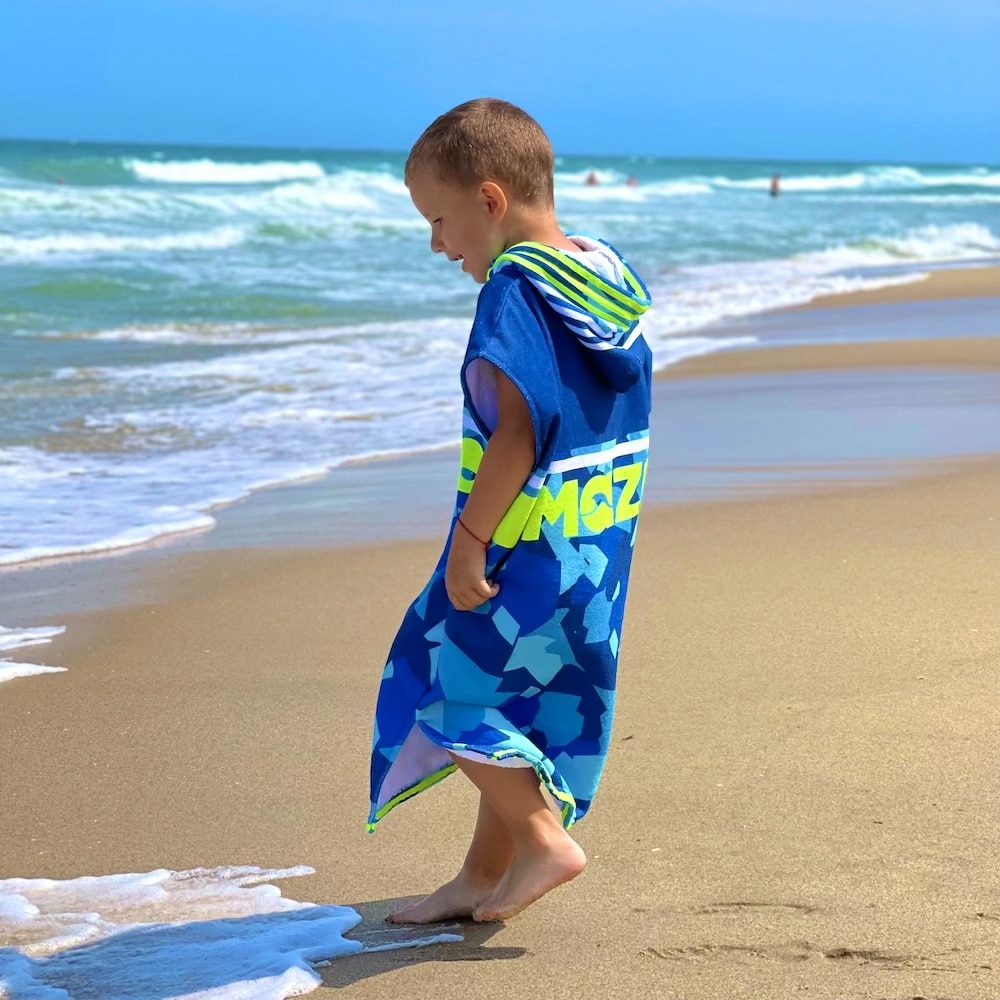 ДЕТСКО ПОНЧО MAZE CAMO