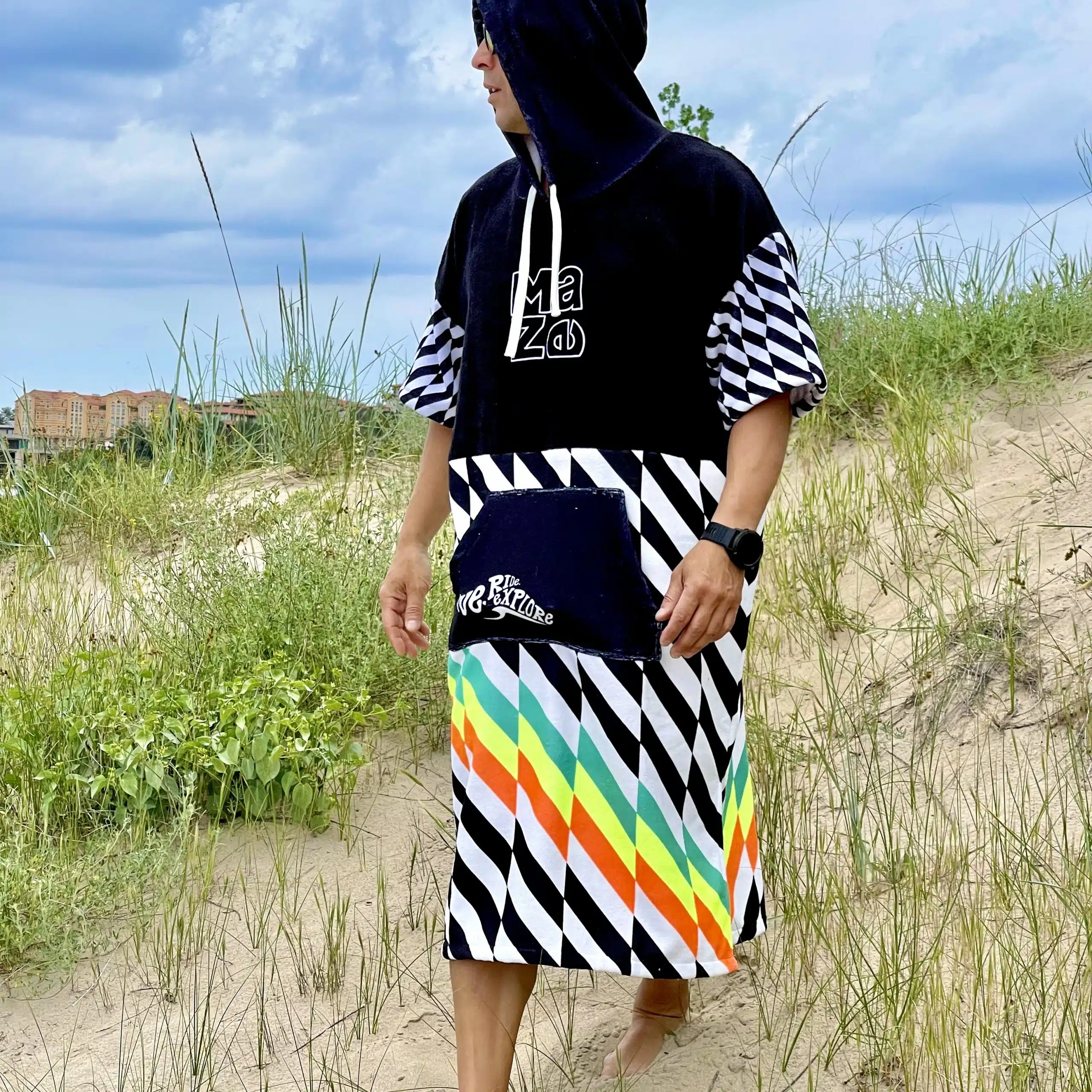 ПОНЧО MAZE ZZ LOCAL ZIP