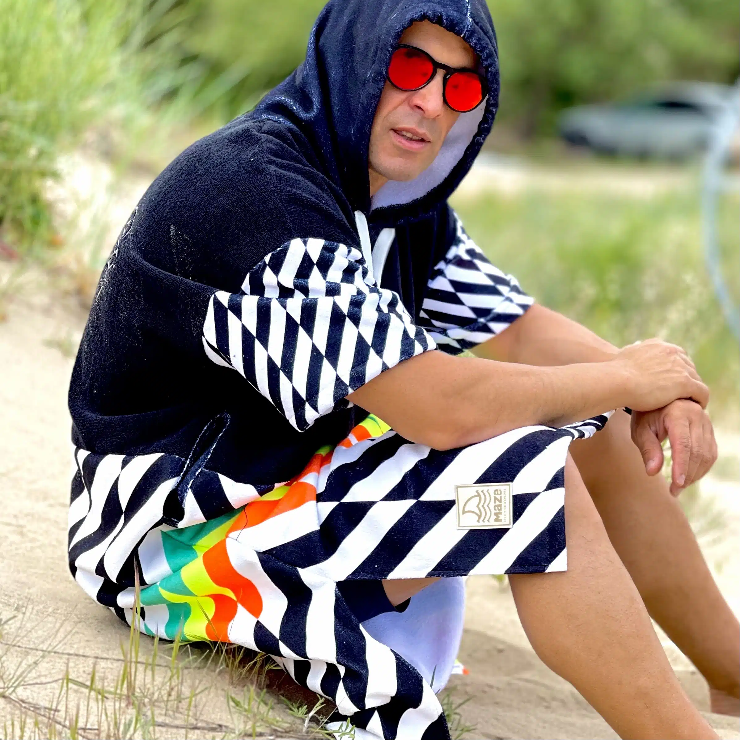 ПОНЧО MAZE ZZ LOCAL ZIP