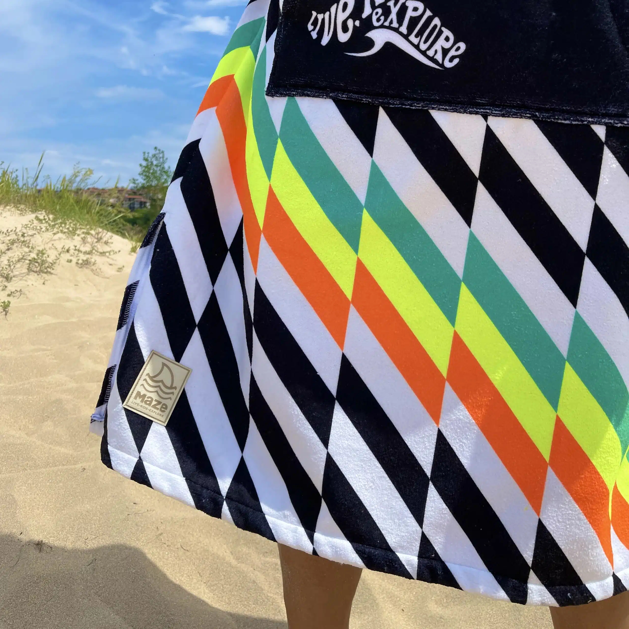 ПОНЧО MAZE ZZ LOCAL ZIP