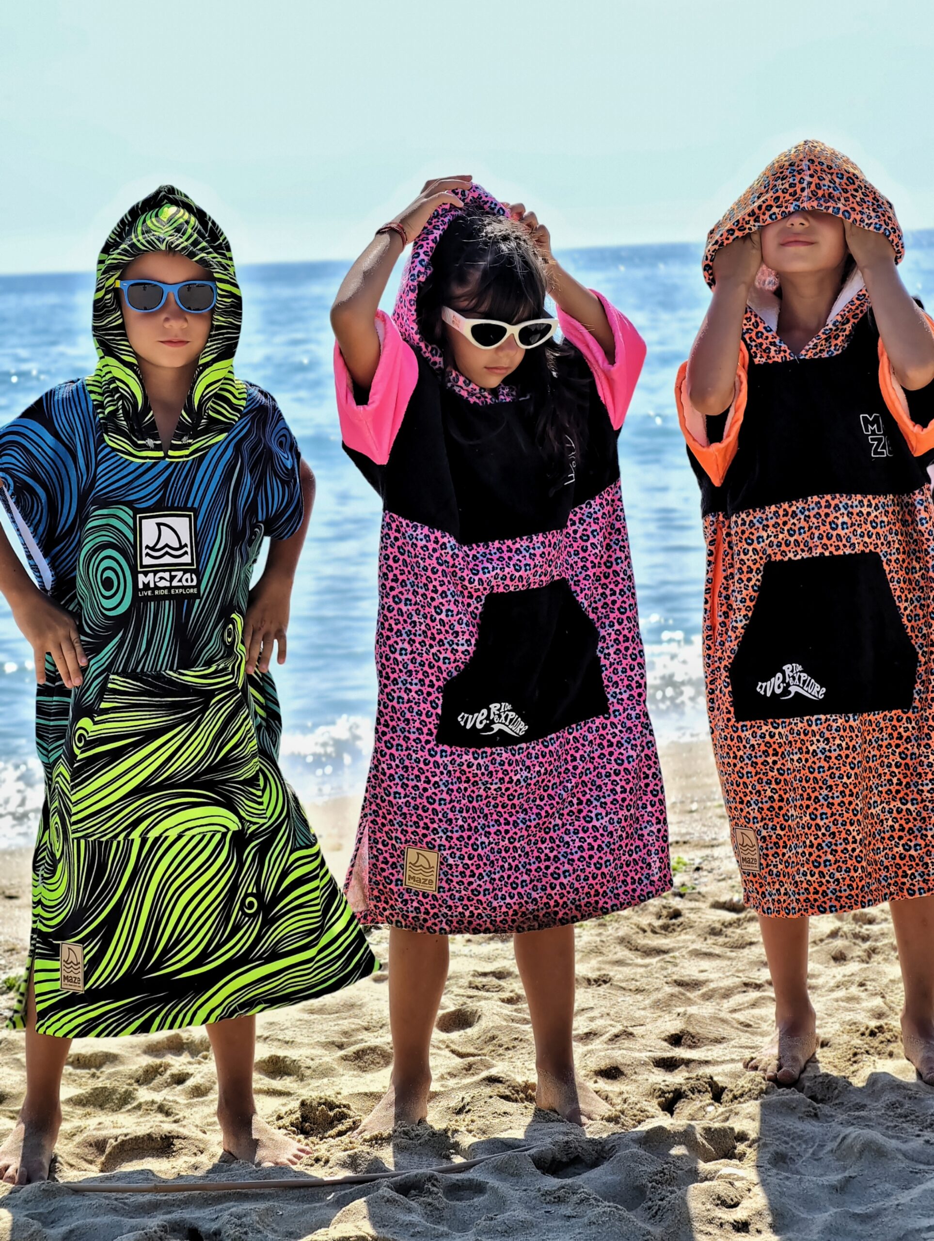 ДЕТСКО ПОНЧО MAZE CARROT LEO