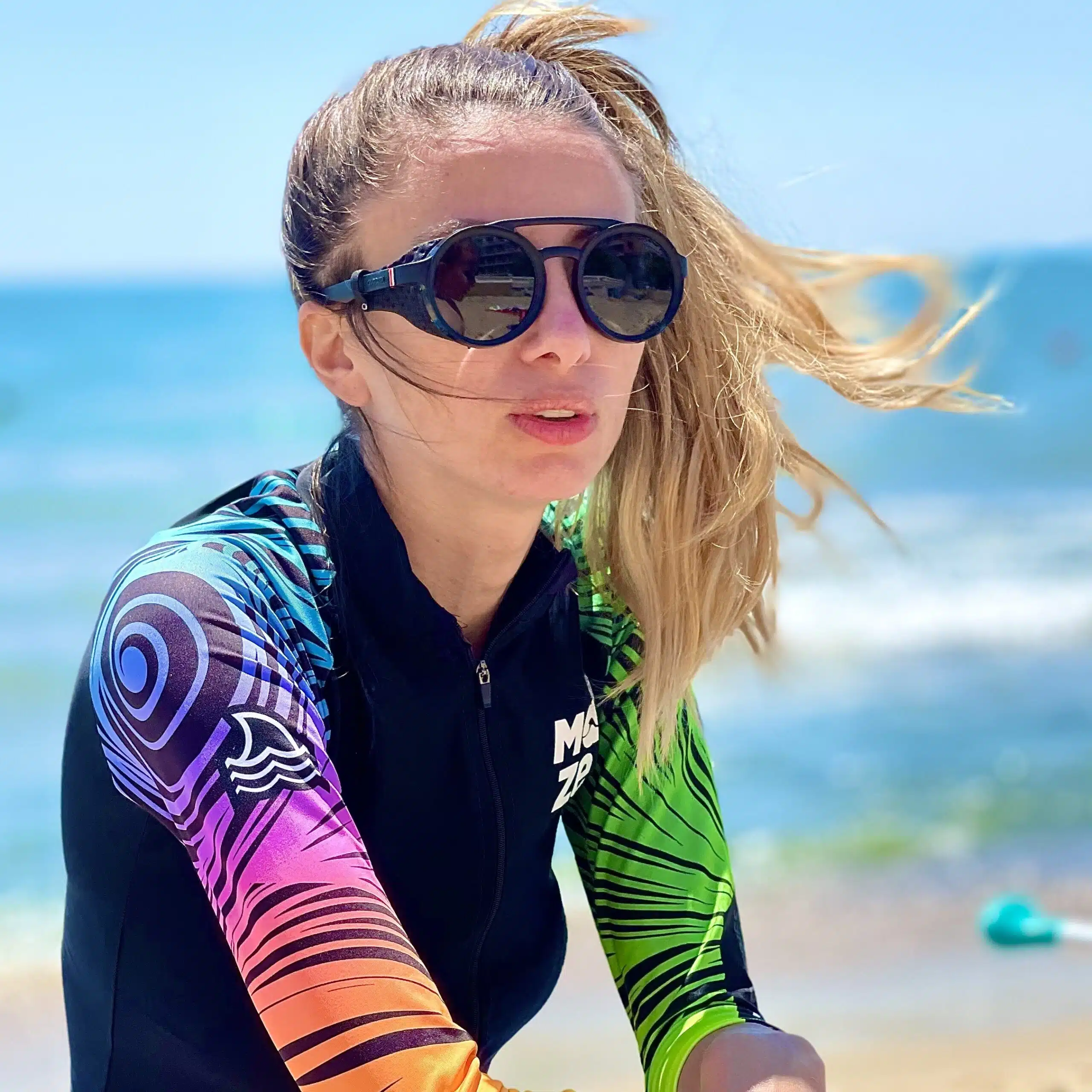 ДАМСКА ЛИКРА MAZE BLUE WAVE