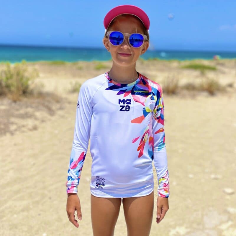 детска рашгард MAZE MULTICOLOR LEAVES