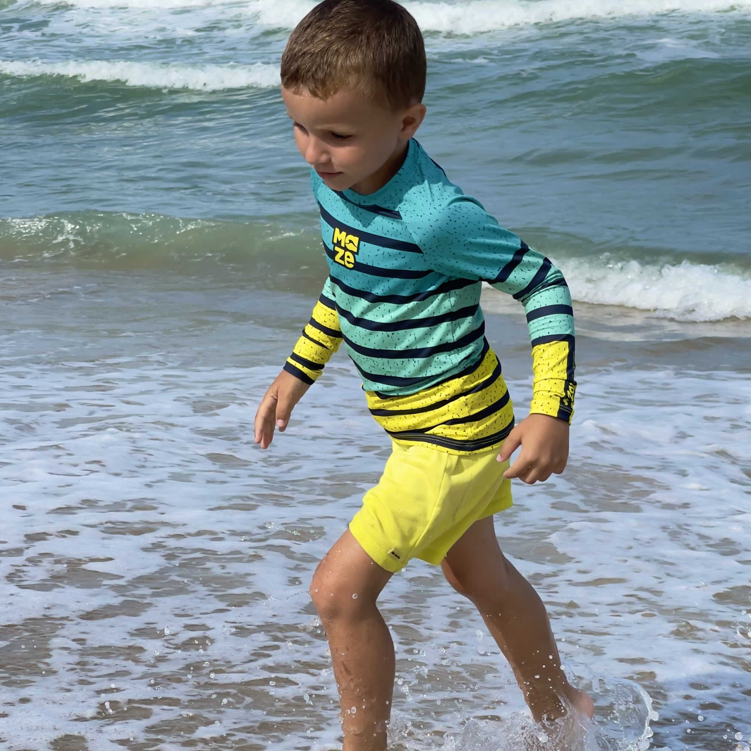 детска рашгард MAZE STRIPES