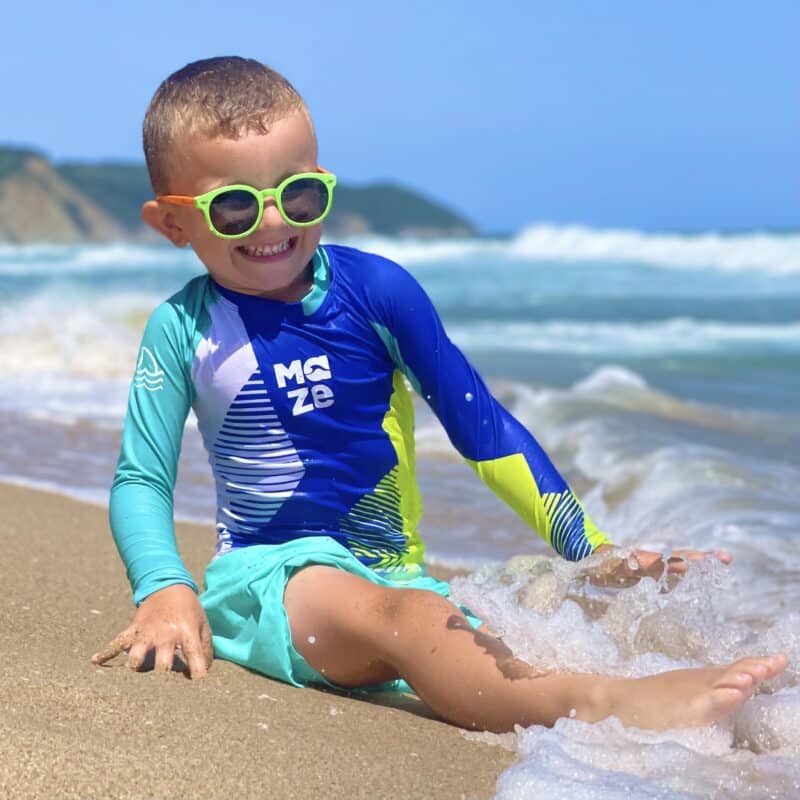 детска рашгард MAZE GEOMETRIC WAVES