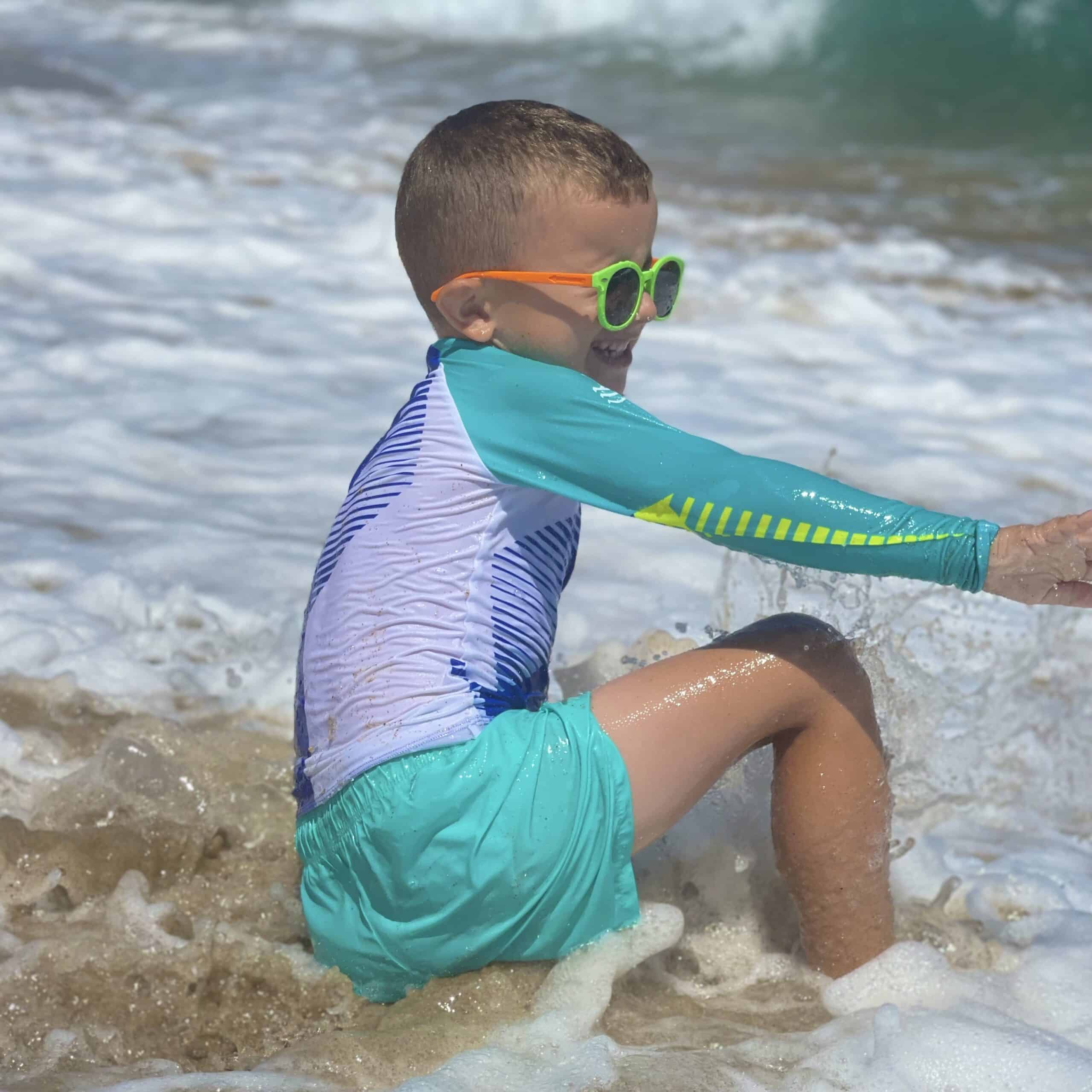 детска рашгард MAZE GEOMETRIC WAVES