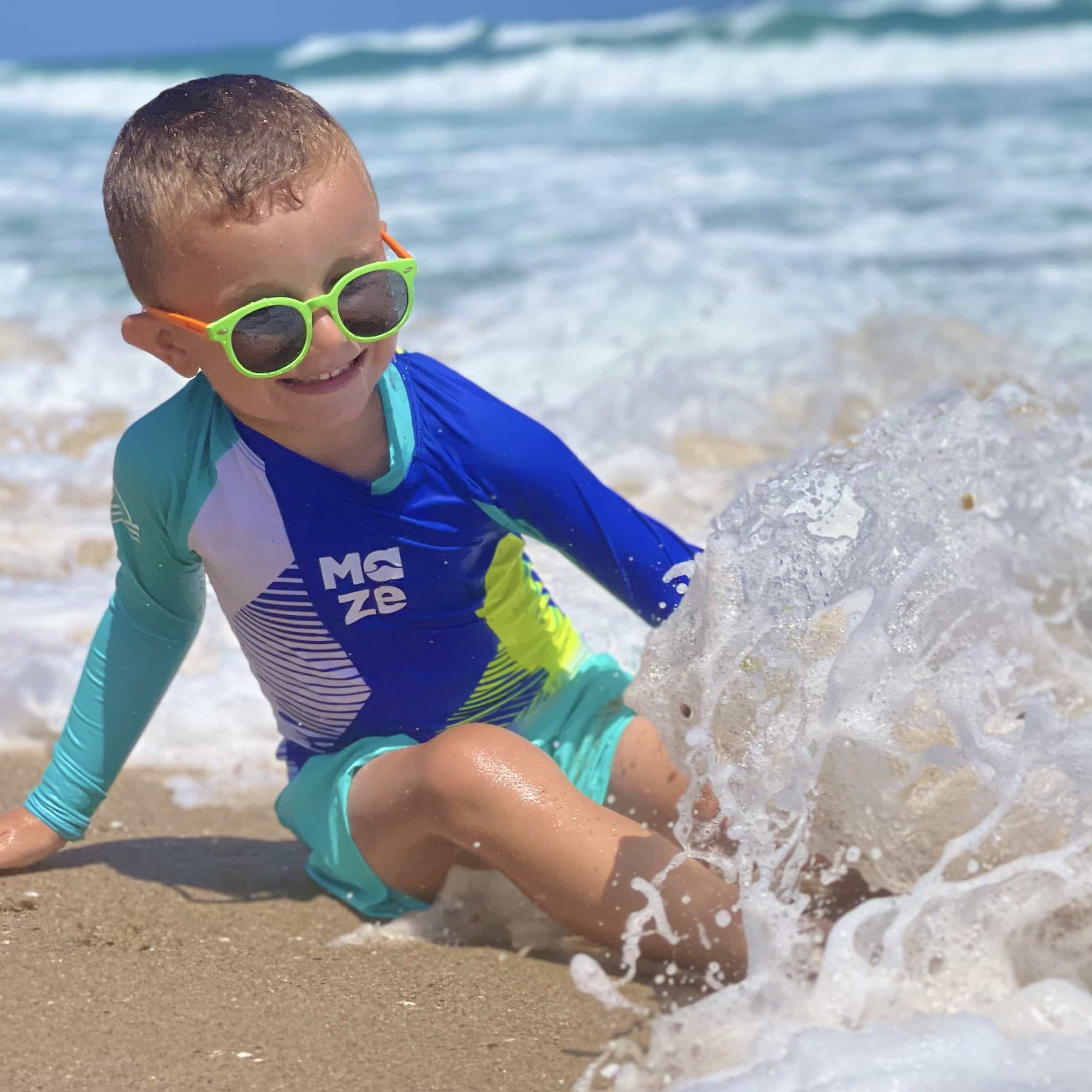 детска рашгард MAZE GEOMETRIC WAVES