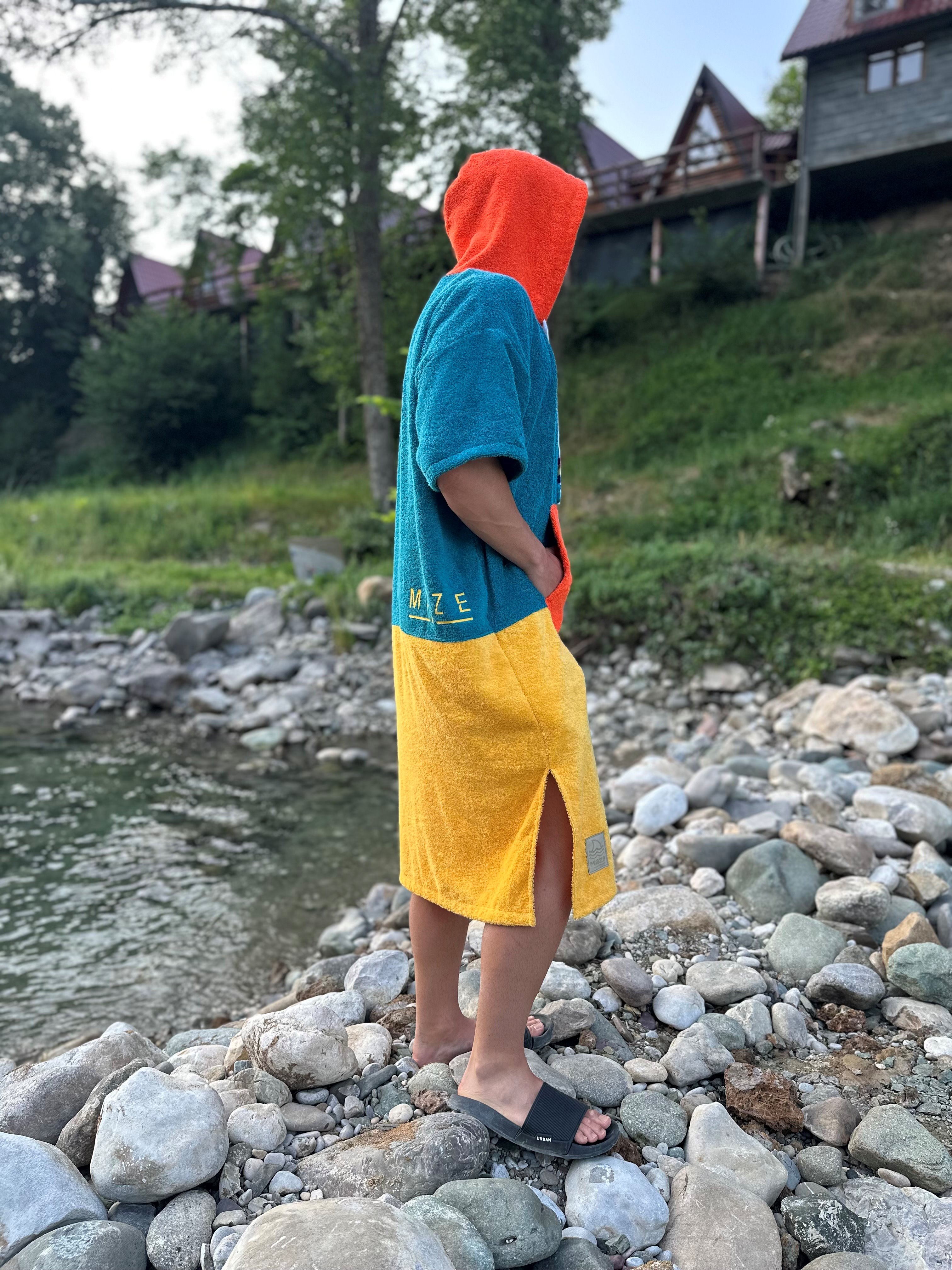 ПОНЧО GREEN YELLOW