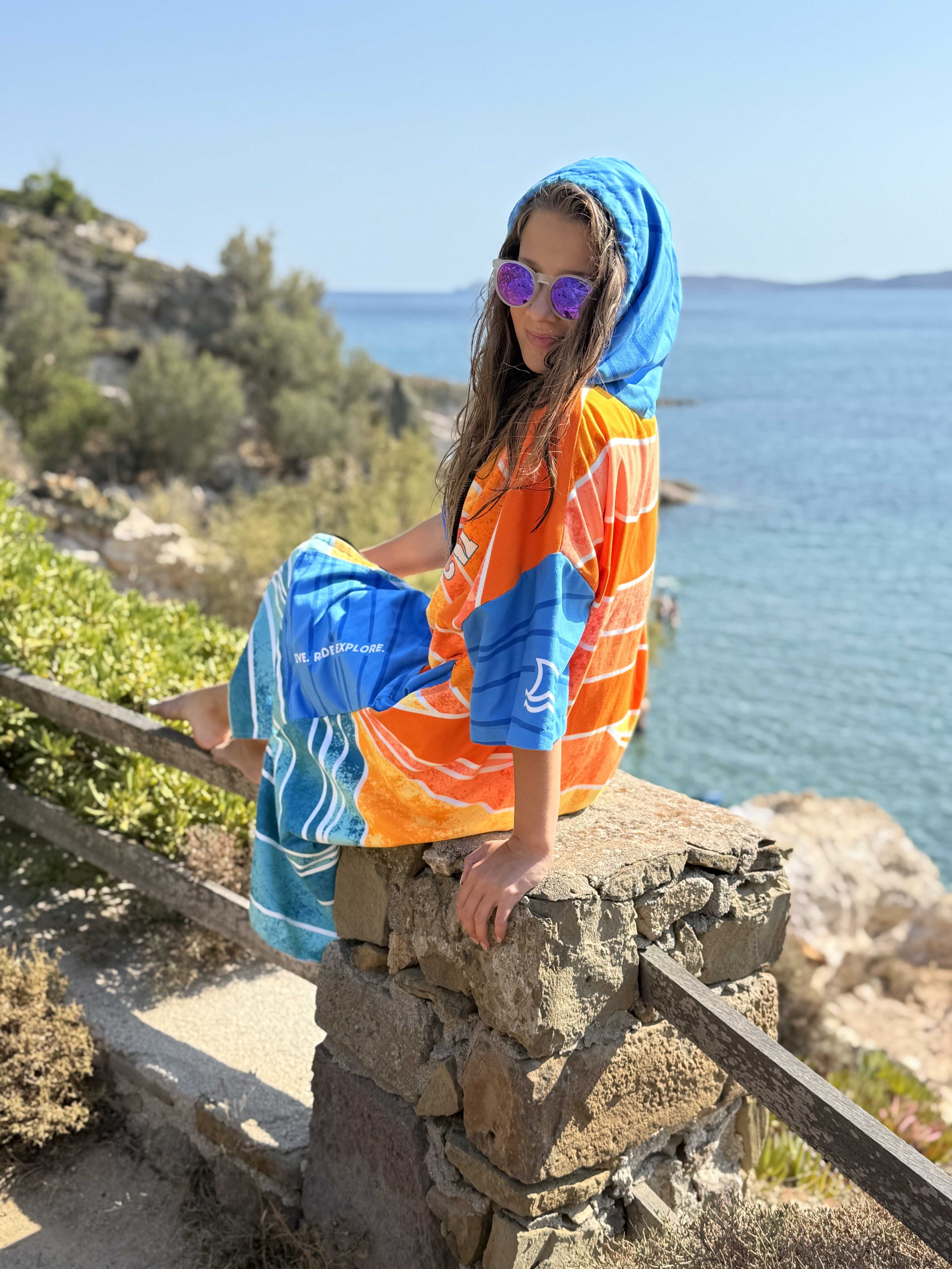 Пончо MAZE TRAVEL WAVE