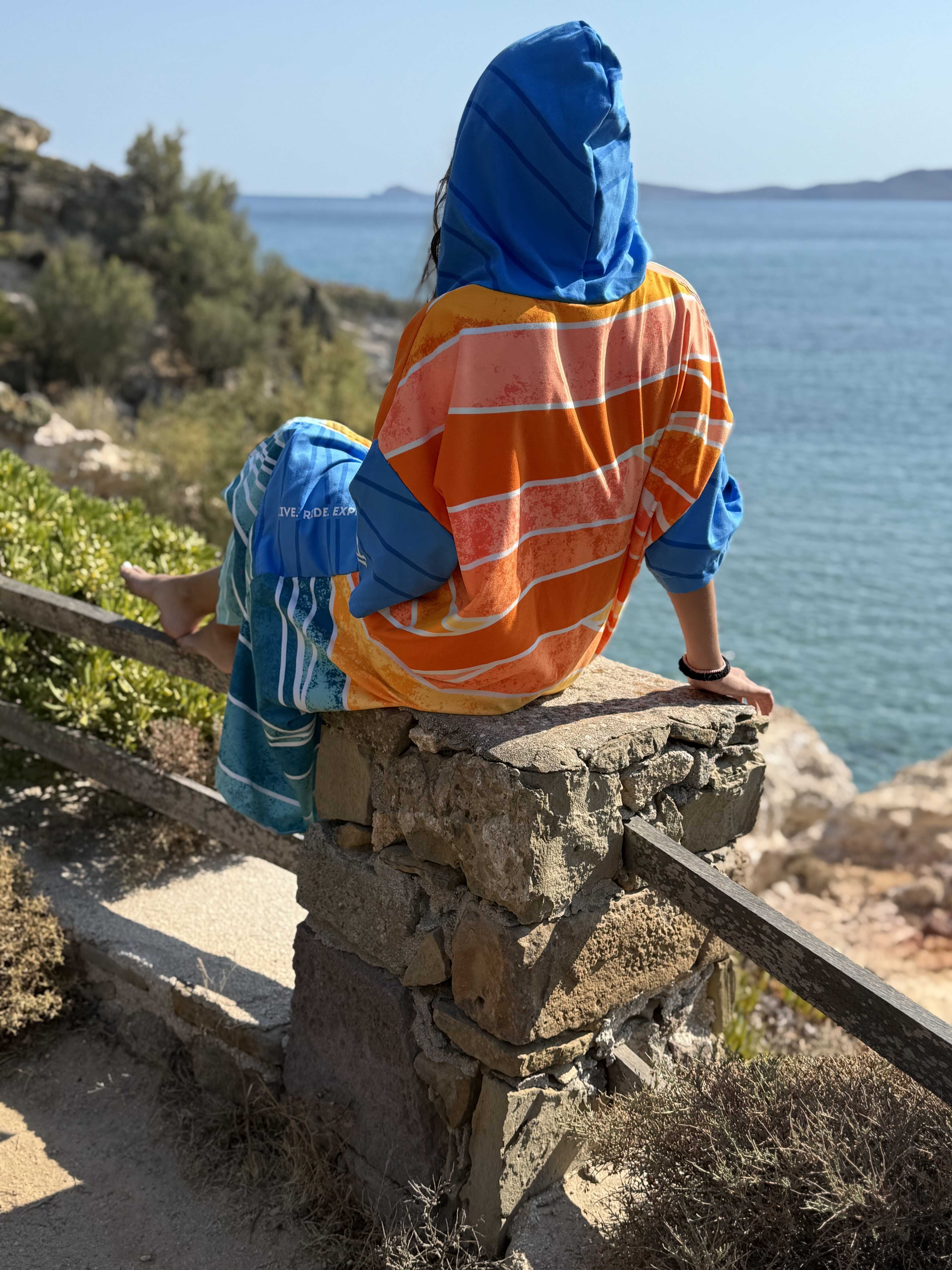 ТРАВЕЛ ПОНЧО MAZE WAVE