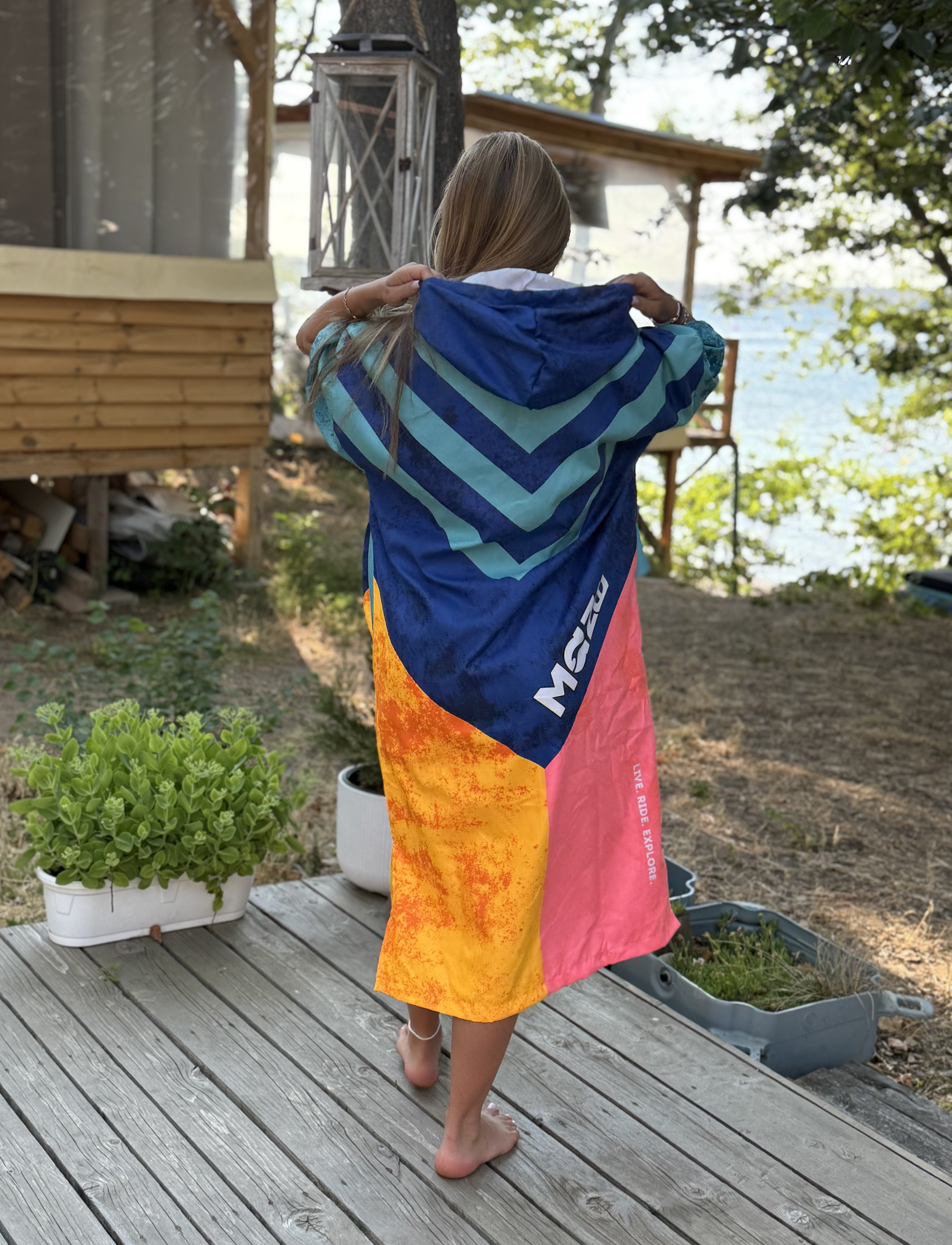 ТРАВЕЛ ПОНЧО MAZE DIAGONAL