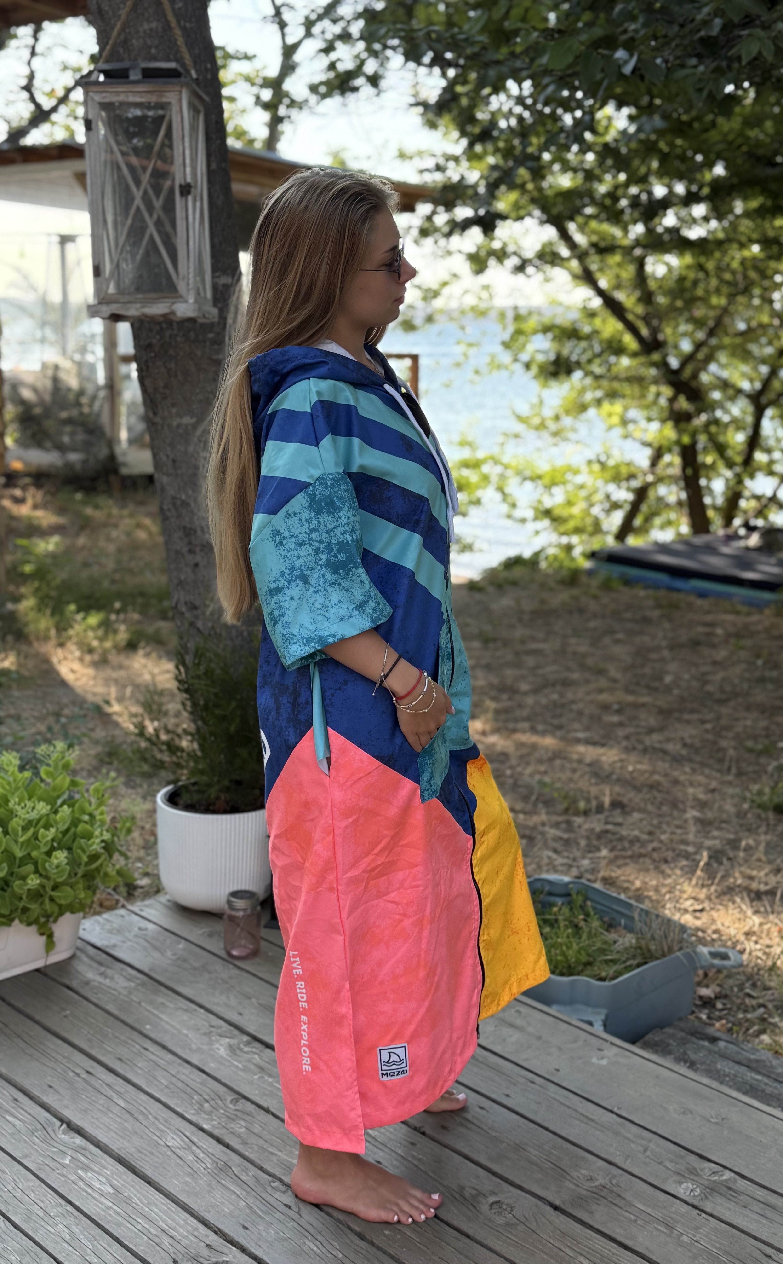 ТРАВЕЛ ПОНЧО MAZE DIAGONAL