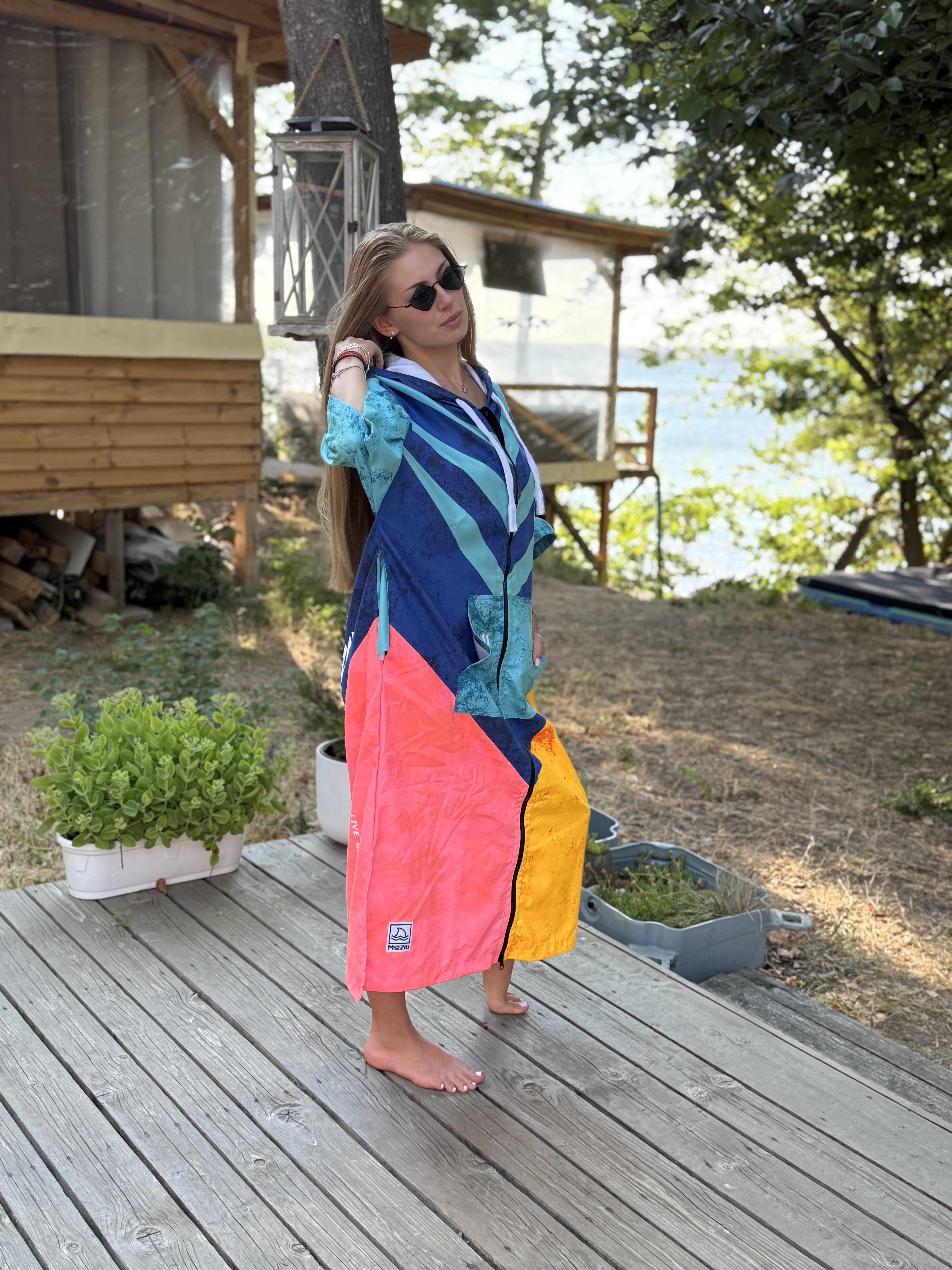 ТРАВЕЛ ПОНЧО MAZE DIAGONAL