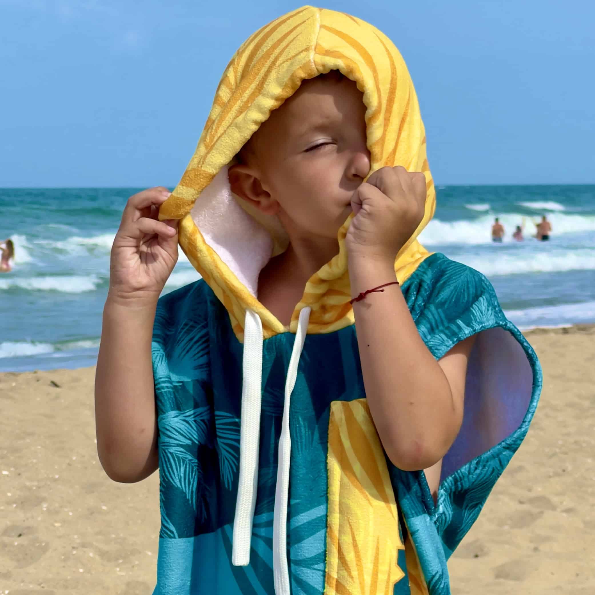 ПОНЧО MAZE BLUE TROPICAL