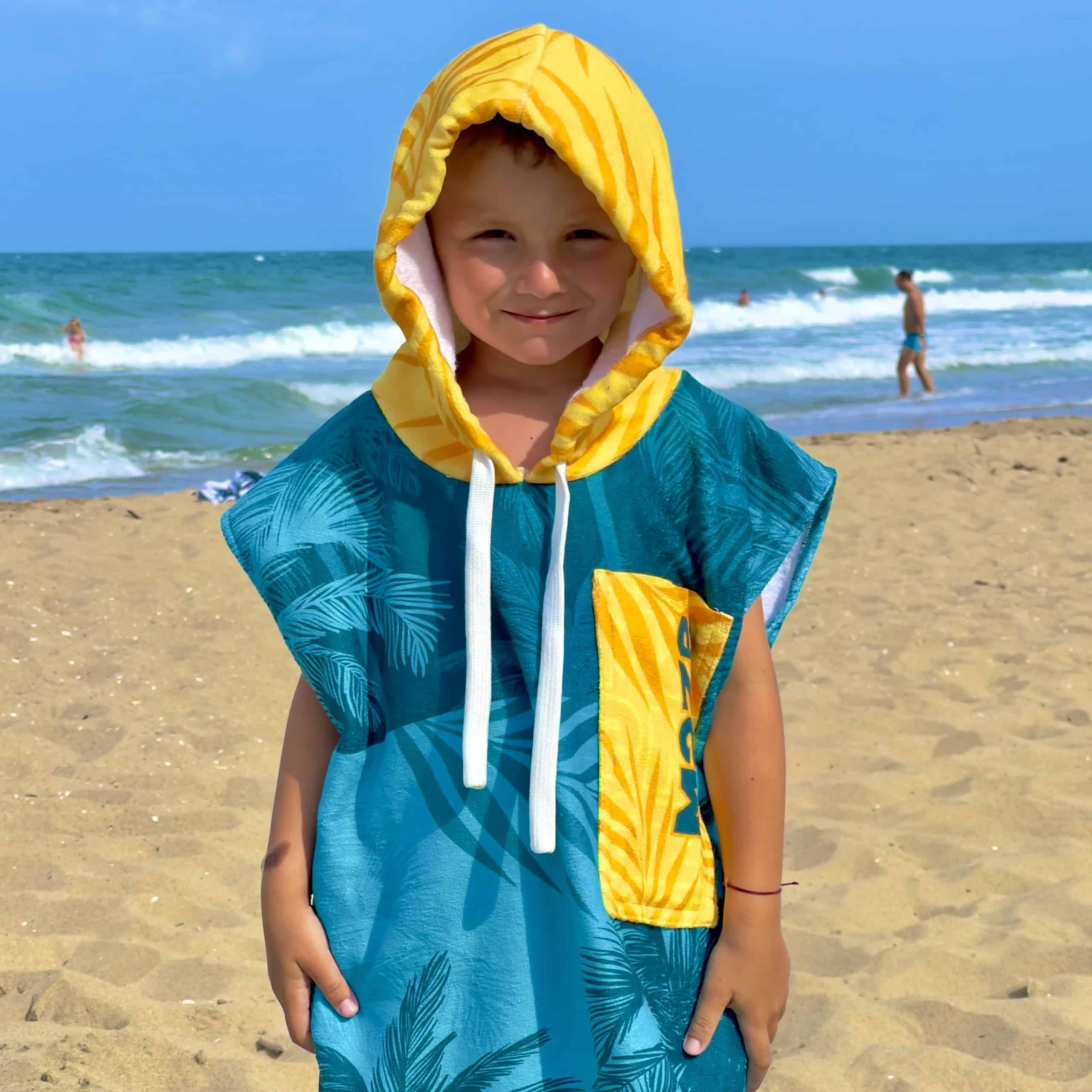 ПОНЧО MAZE BLUE TROPICAL