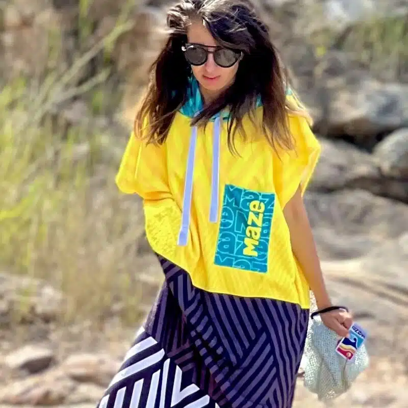 ПОНЧО MAZE BLUE LAGOON