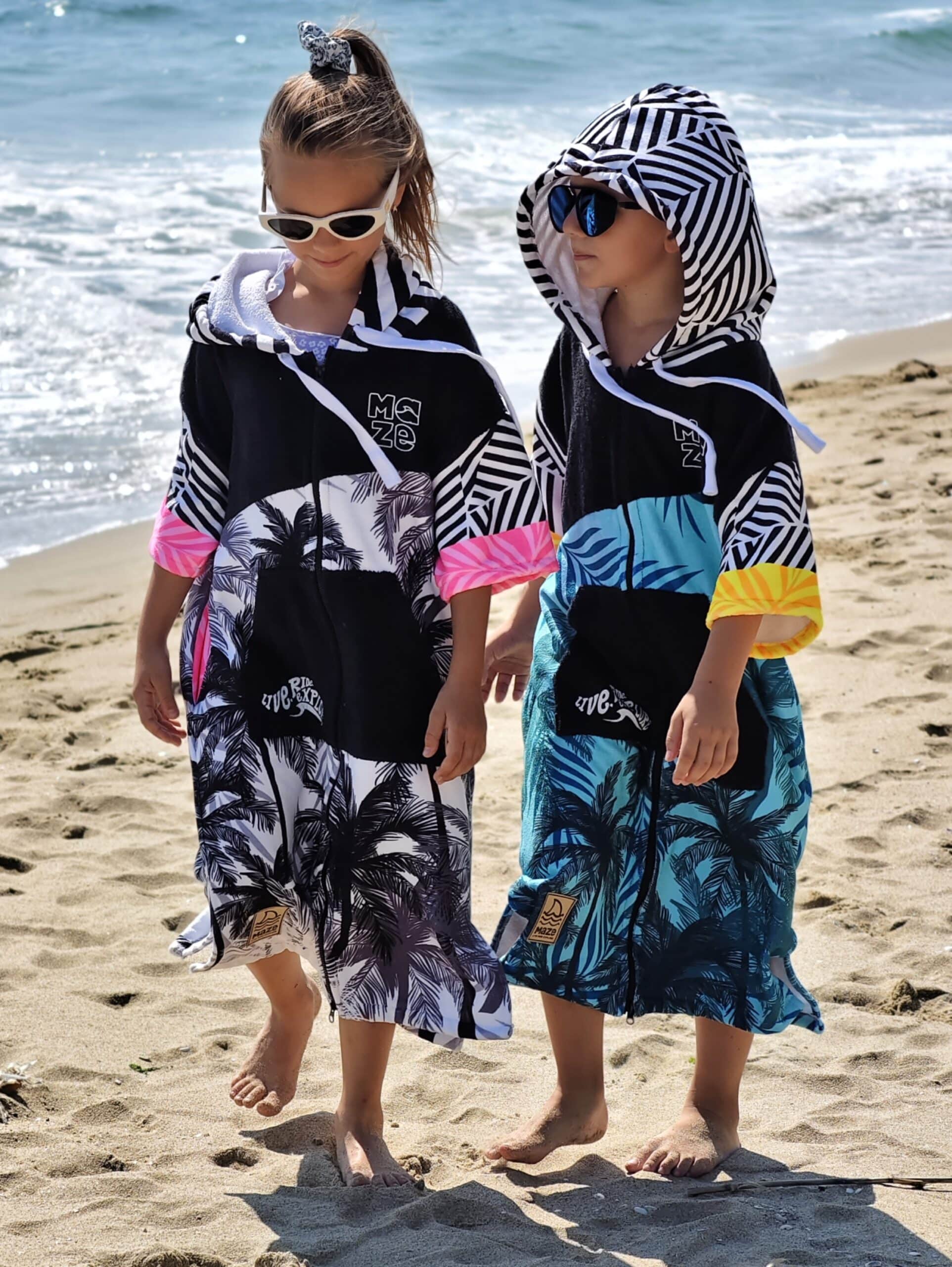 ПОНЧО MAZE PINK TROPICAL ZIP