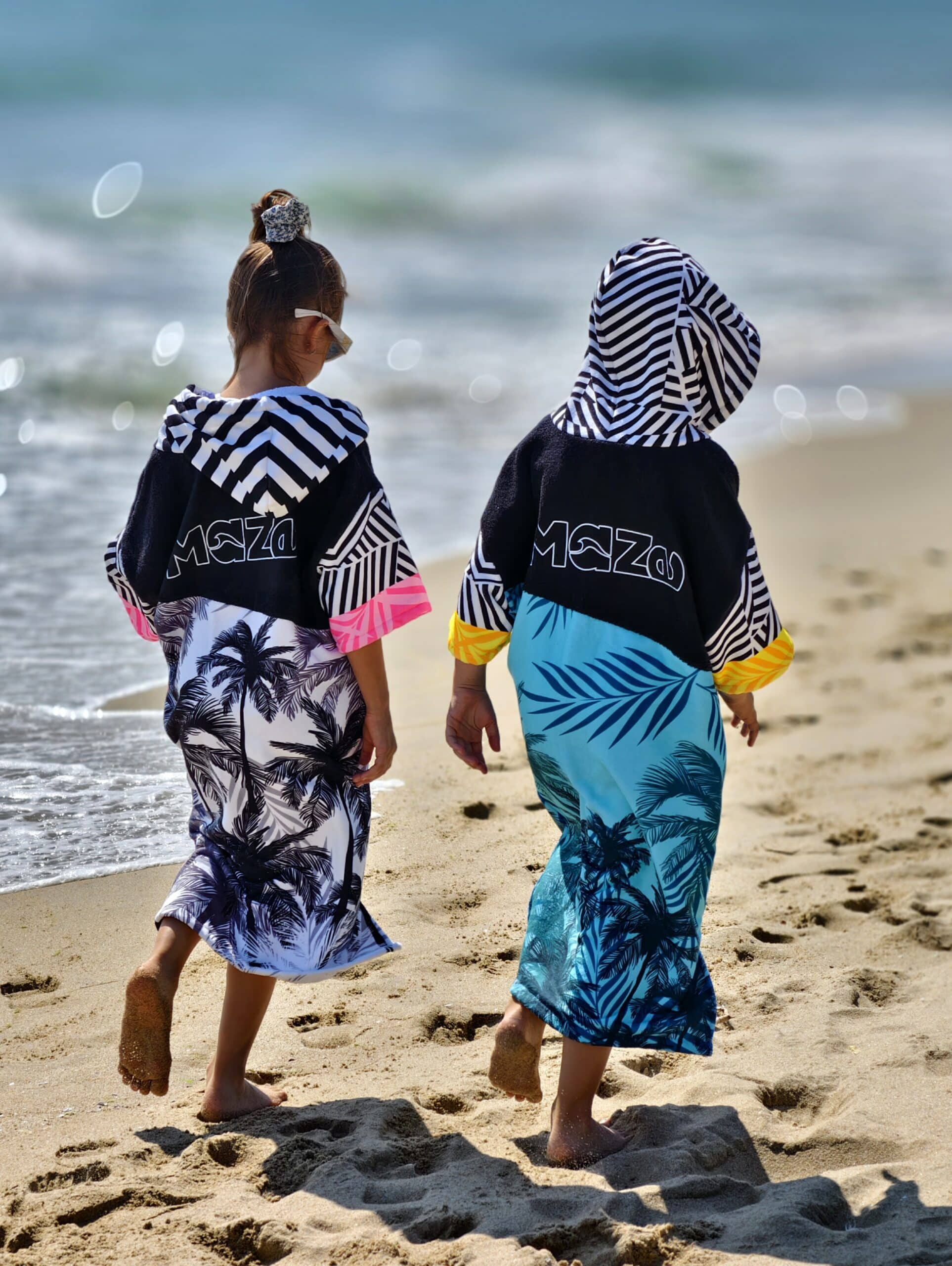 ПОНЧО MAZE PINK TROPICAL ZIP